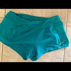 Nike running shorts.